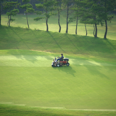 ゴルフ場導入事例のイメージ