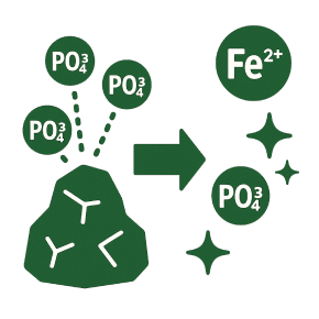 リン酸の有効化のイメージ写真