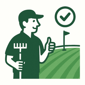 ゴルフ場で使用のイメージ