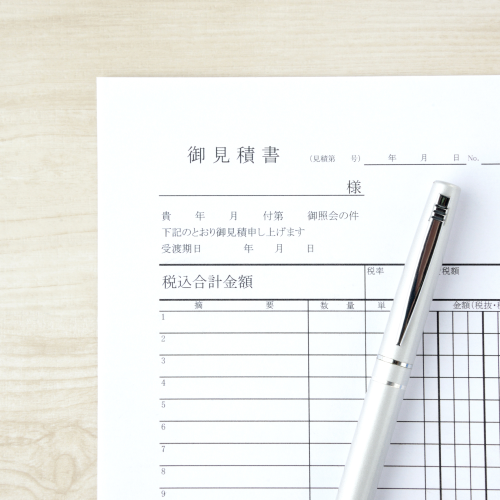 お見積・ご契約のイメージ写真