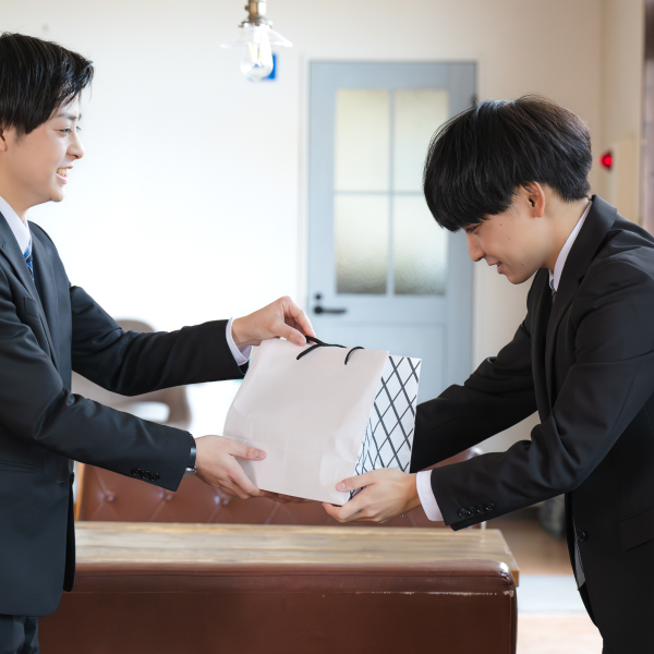 ご挨拶回りの粗品としてのイメージ写真