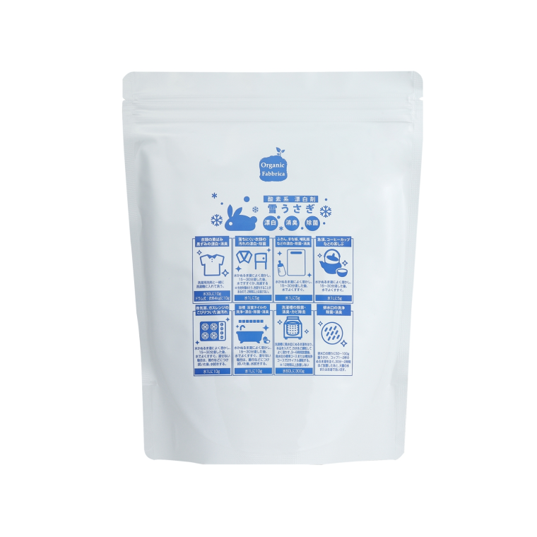 雪うさぎ 酸素系漂白剤のイメージ写真